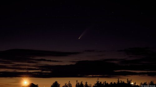 Jaworzyna Śląska, kometa NEOWISE