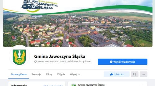 Gmina Jaworzyna Śląska profil Facebook