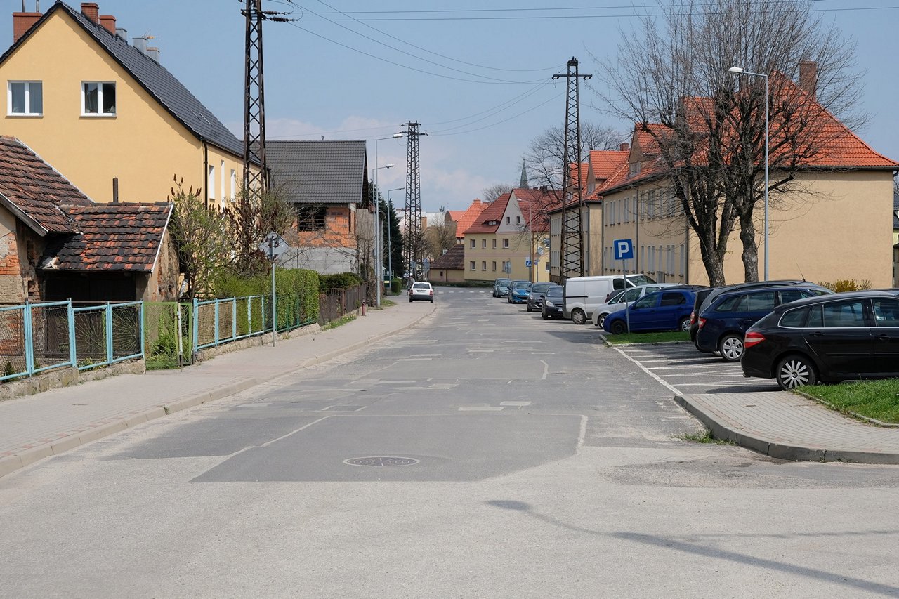 Ulica Tadeusza Kościuszki w Jaworzynie Śląskiej